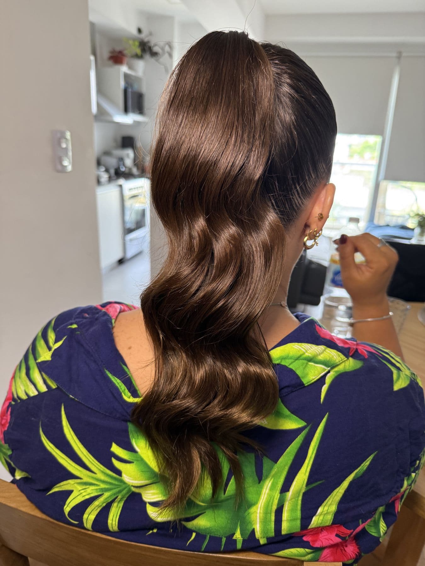 Peinado para eventos, resultado 4