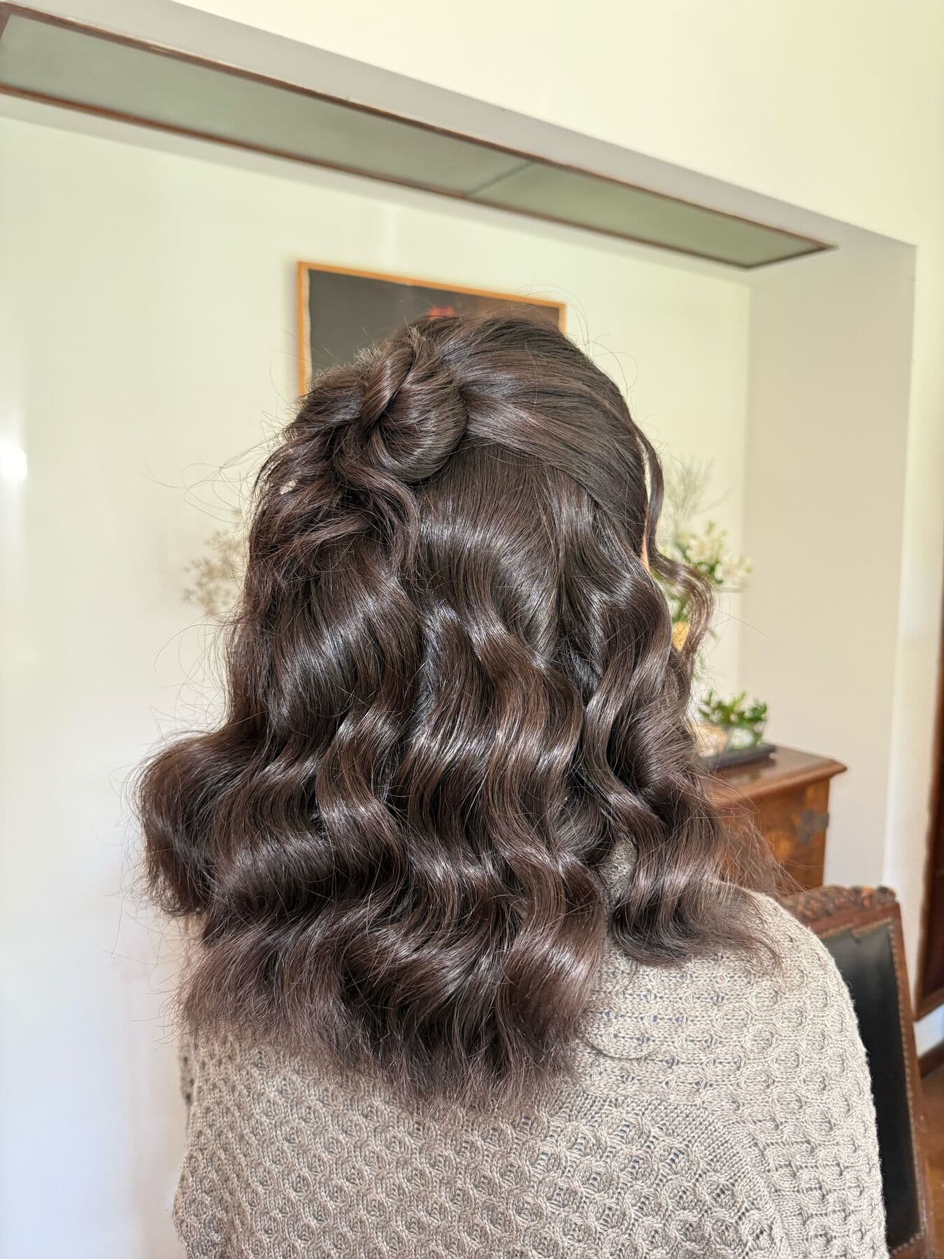 Peinado para novias, resultado 4