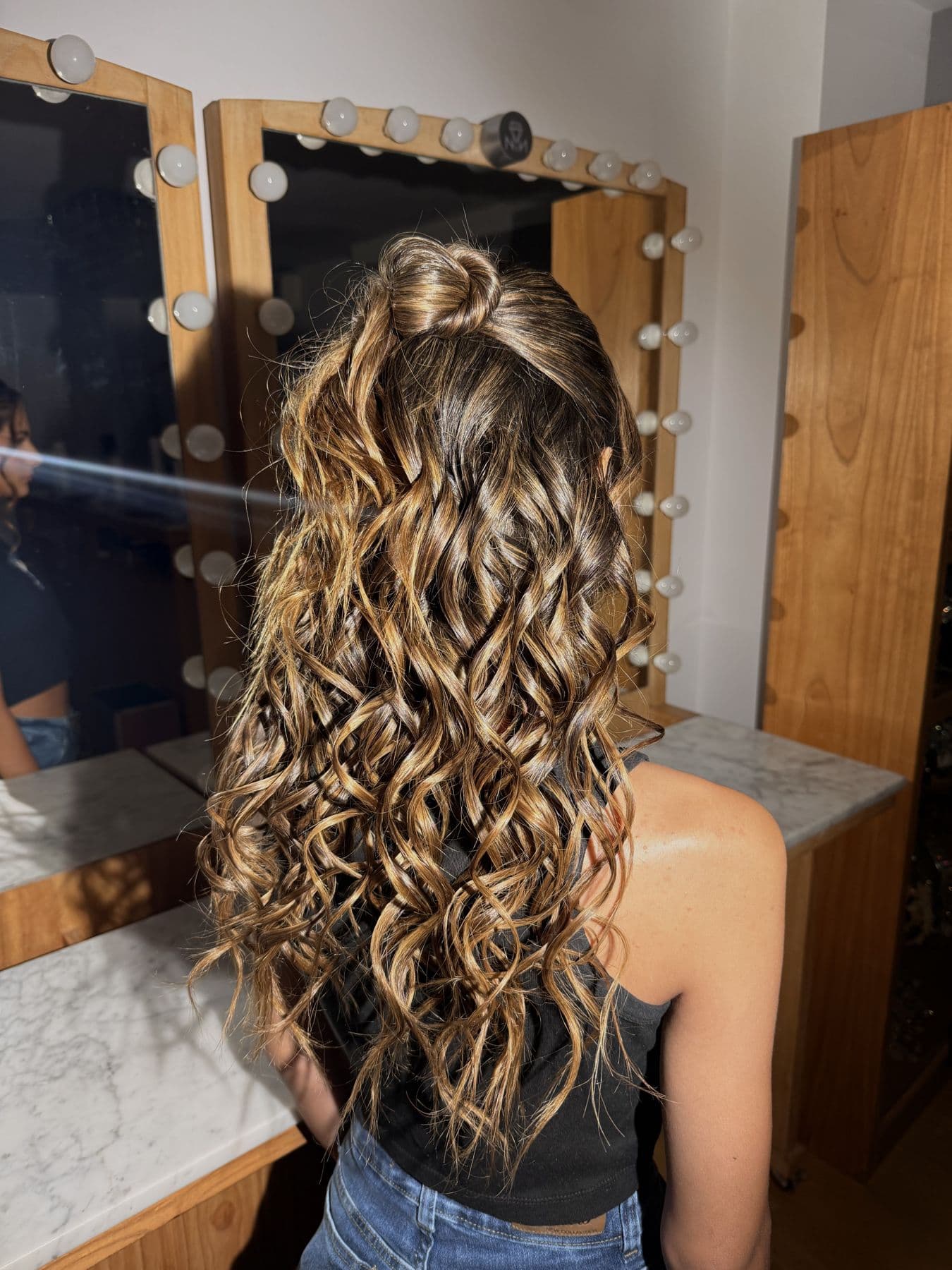 Peinado para quinceañeras, resultado 2